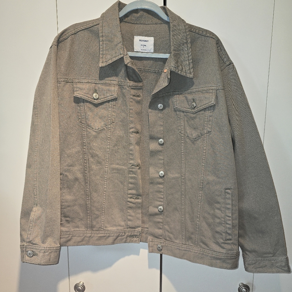 Old Navy Khaki Jean jacket
